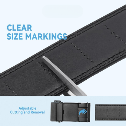 Cintaro™ Men's Leather Ratchet Belt