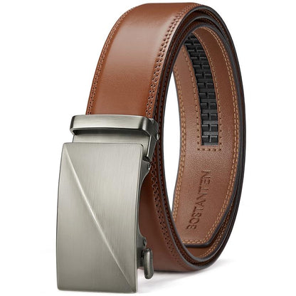 Cintaro™ Men's Leather Ratchet Belt